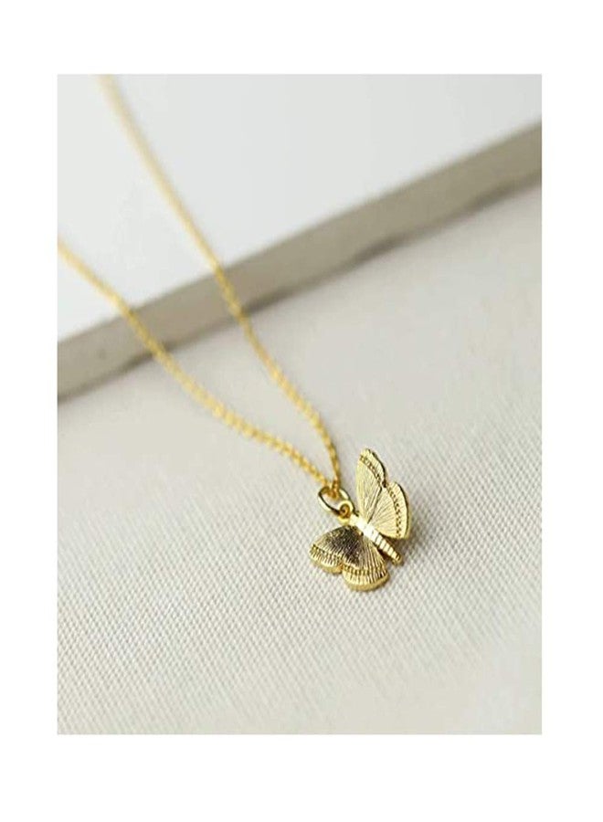 Baydurcan Butterfly Necklace for Women Butterfly Gifts Pendant Chain Necklace with Message Card (butterfly) - Image 4